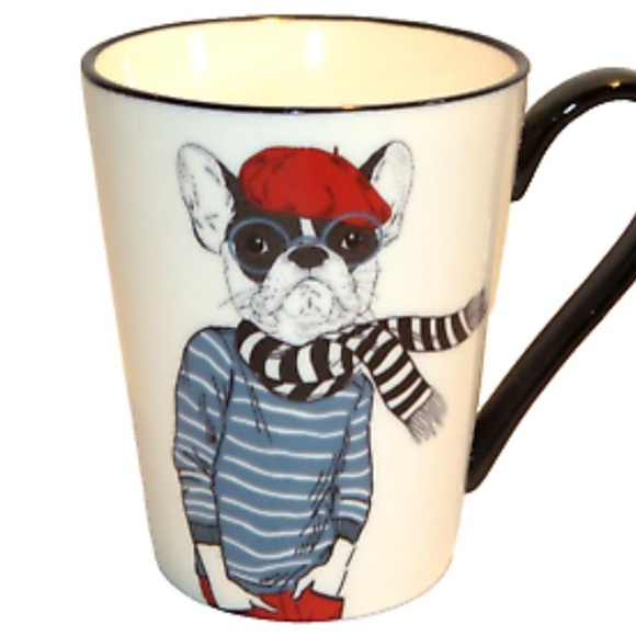 Signature Housewares Incorporated Hipster Animal Boston Terrier Coffee Mug Cup - Picture 14 of 14